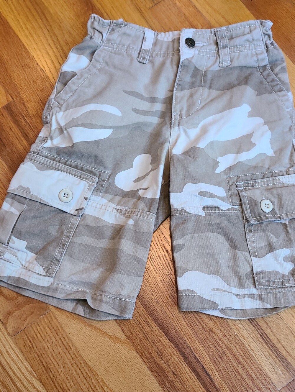 GAP Boys' Camo Cargo Shorts